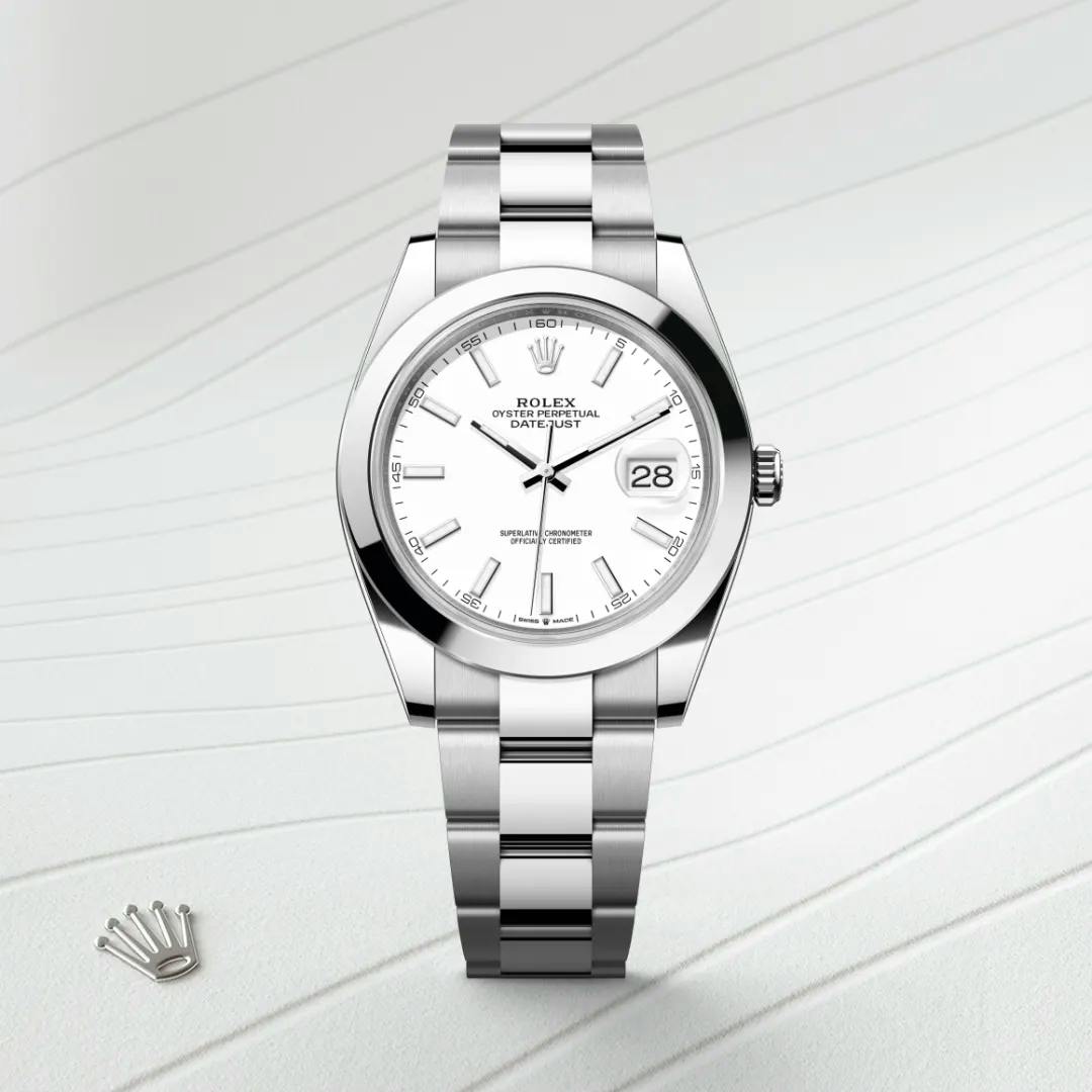 Rolex Datejust 41 Edelstahl Oystersteel, M126300-0005