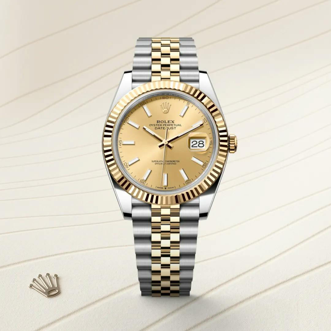 Rolex Datejust 41 Yellow Rolesor - combination of Oystersteel and yellow gold, M126333-0010