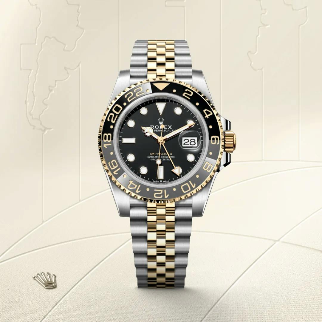 Rolex GMT-Master II Yellow Rolesor - combination of Oystersteel and yellow gold, M126713GRNR-0001