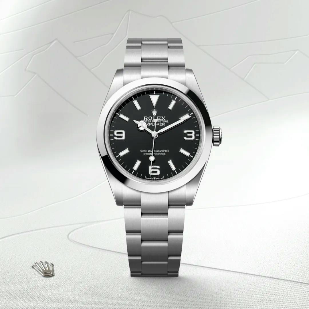 Rolex Explorer 40 Oystersteel, M224270-0001