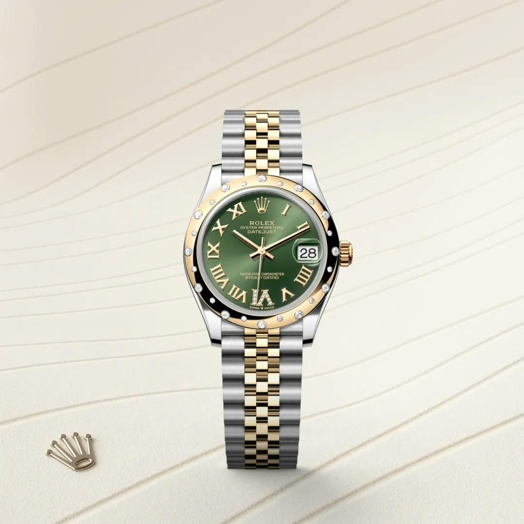 Rolex Datejust 31 Yellow Rolesor - combination of Oystersteel and yellow gold, M278343RBR-0016