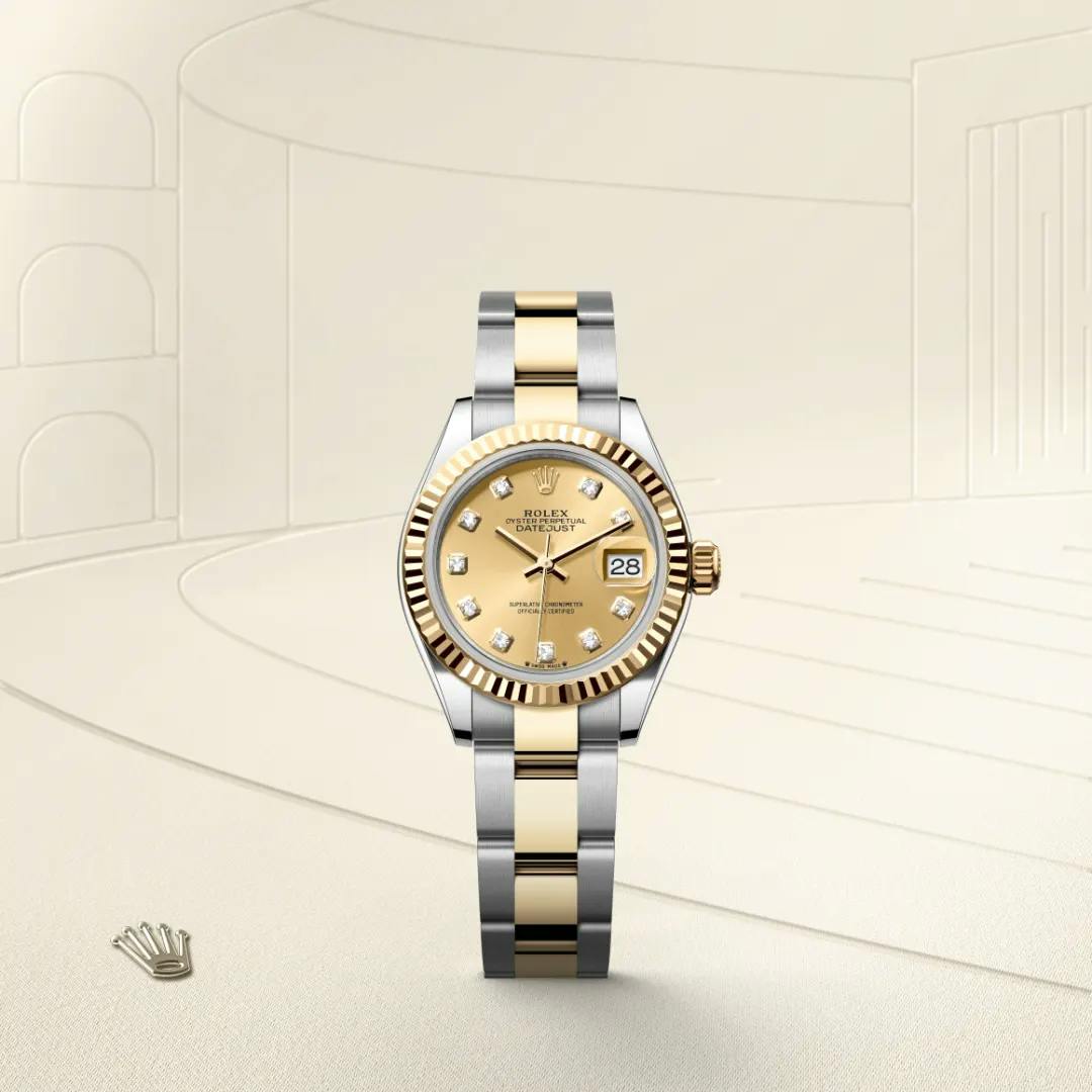 Rolex Lady-Datejust Yellow Rolesor - combination of Oystersteel and yellow gold, M279173-0012