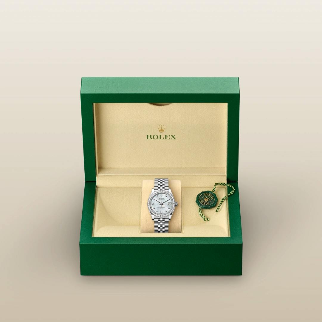Rolex Datejust 31 White Rolesor - combination of Oystersteel and white gold, M278384RBR-0008