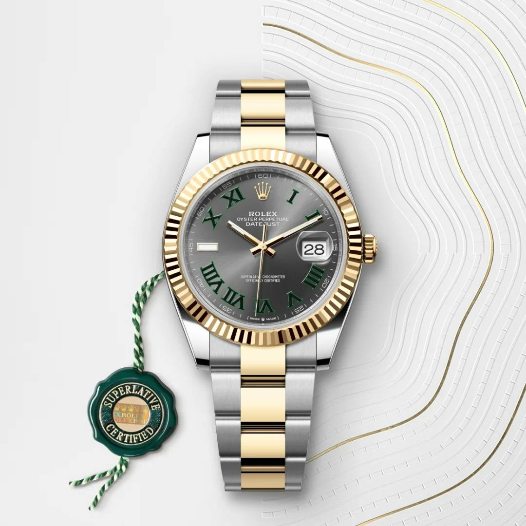 Rolex Datejust 41 Yellow Rolesor - combination of Oystersteel and yellow gold, M126333-0019
