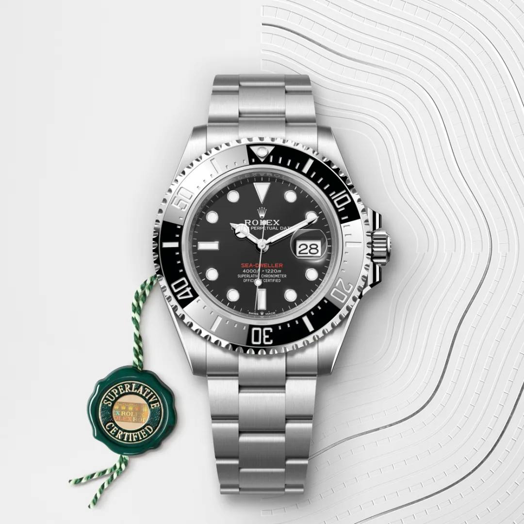 Rolex Sea-Dweller Edelstahl Oystersteel, M126600-0002