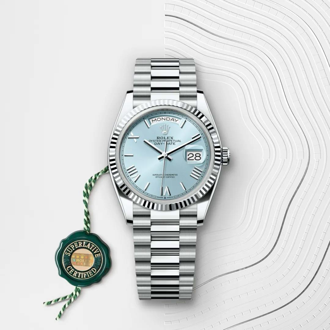Rolex Day-Date 36 Platinum, M128236-0018