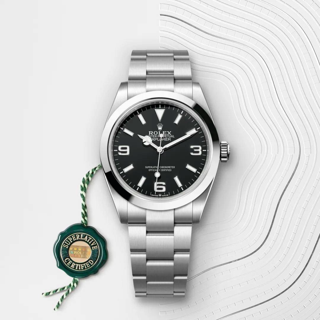 Rolex Explorer 40 Oystersteel, M224270-0001