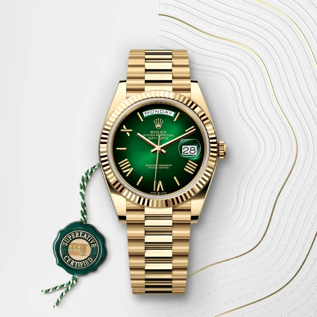 Rolex Day-Date 40 18 ct yellow gold, M228238-0069