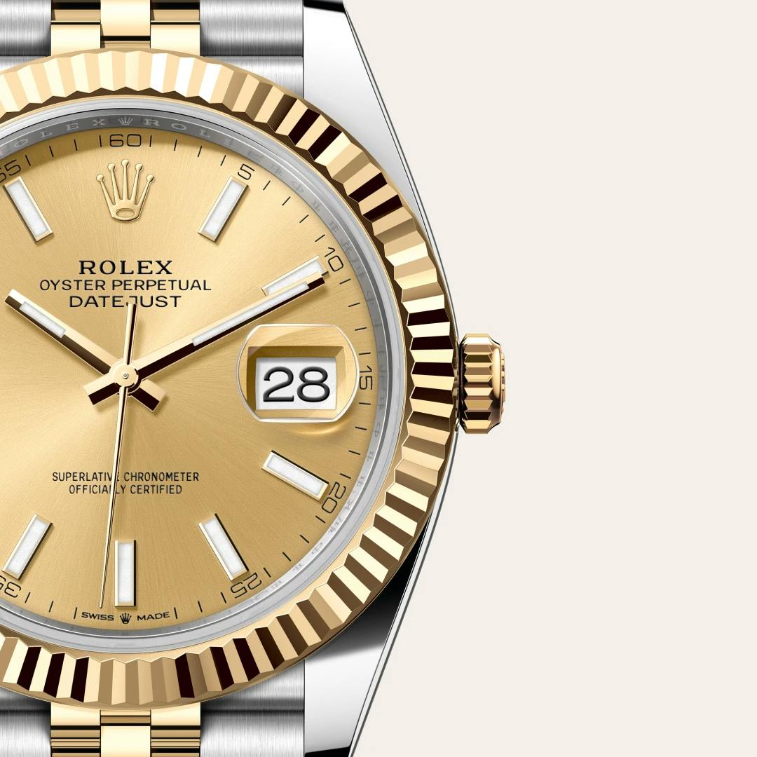Rolex Datejust 41 Yellow Rolesor - combination of Oystersteel and yellow gold, M126333-0010