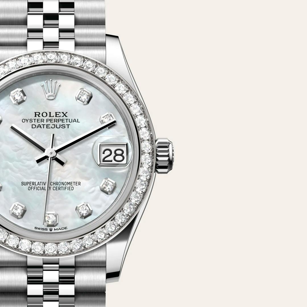 Rolex Datejust 31 White Rolesor - combination of Oystersteel and white gold, M278384RBR-0008