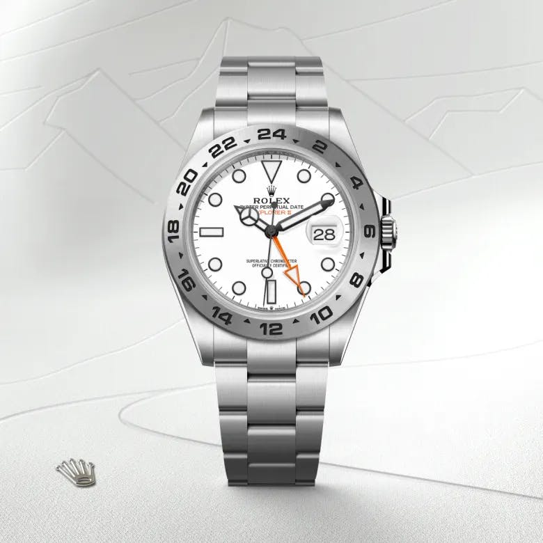 Rolex Explorer II Edelstahl Oystersteel, M226570-0001