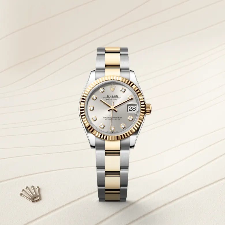 Rolex Datejust 31 Rolesor gelb (Kombination aus Edelstahl Oystersteel und Gelbgold), M278273-0019