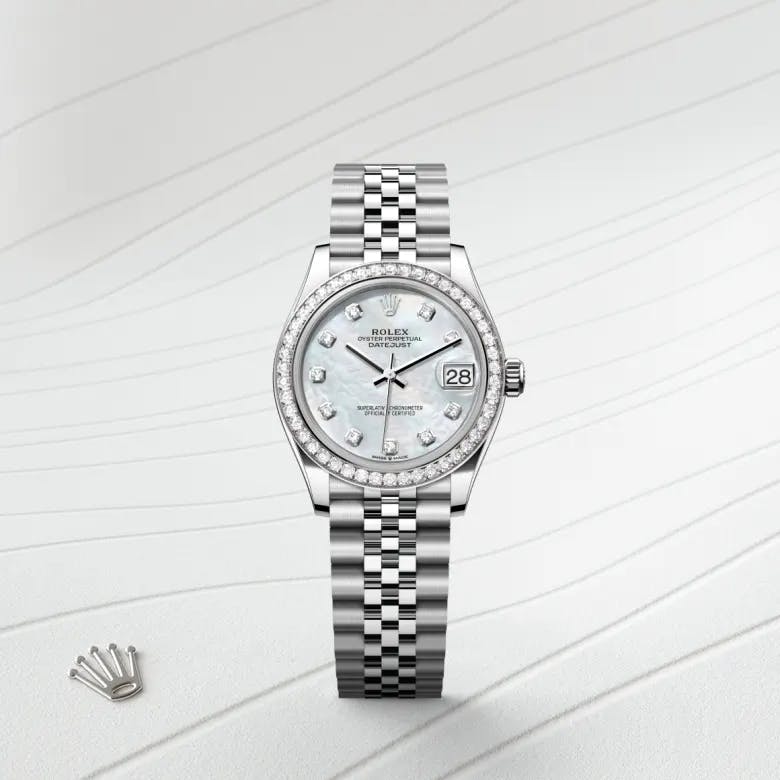 Rolex Datejust 31 White Rolesor - combination of Oystersteel and white gold, M278384RBR-0008