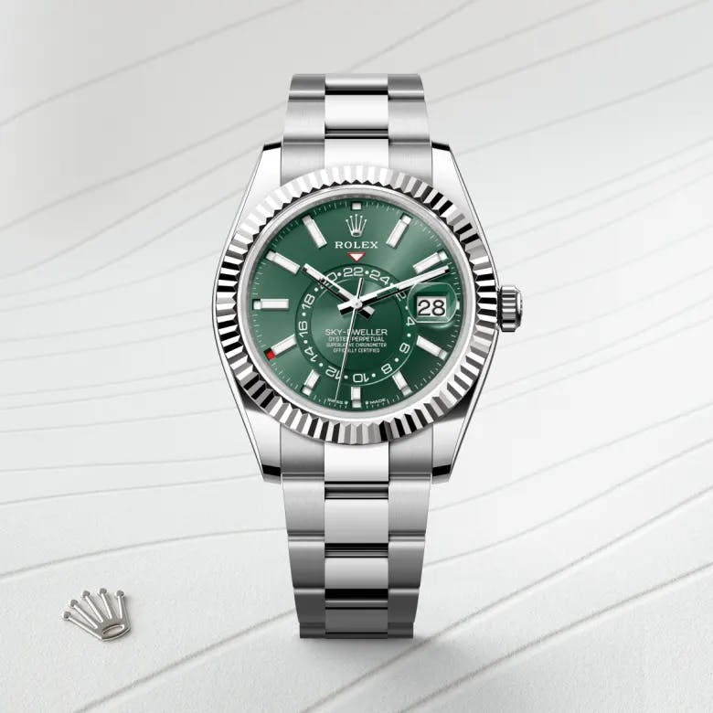 Rolex Sky-Dweller White Rolesor - combination of Oystersteel and white gold, M336934-0001