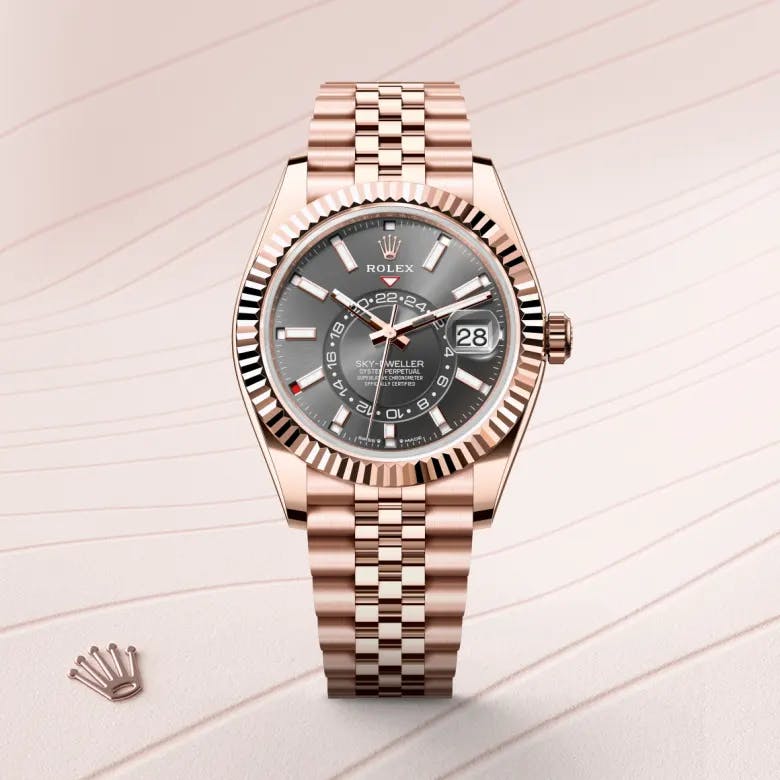 Rolex Sky-Dweller 18 ct Everose gold, M336935-0008