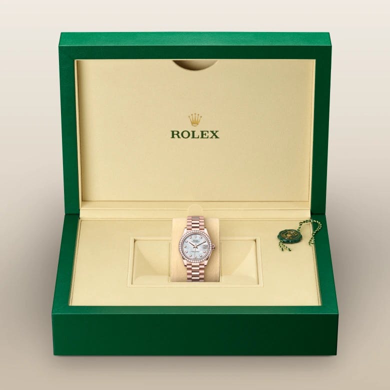 Rolex Datejust 31 18 ct Everose gold, M278285RBR-0005