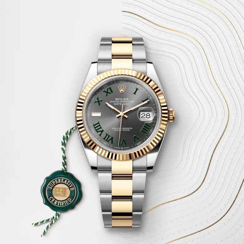 Rolex Datejust 41 Yellow Rolesor - combination of Oystersteel and yellow gold, M126333-0019