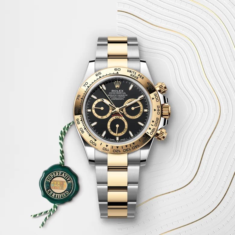 Rolex Cosmograph Daytona Rolesor gelb (Kombination aus Edelstahl Oystersteel und Gelbgold), M126503-0003