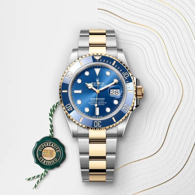 Rolex Submariner Date Yellow Rolesor - combination of Oystersteel and yellow gold, M126613LB-0002