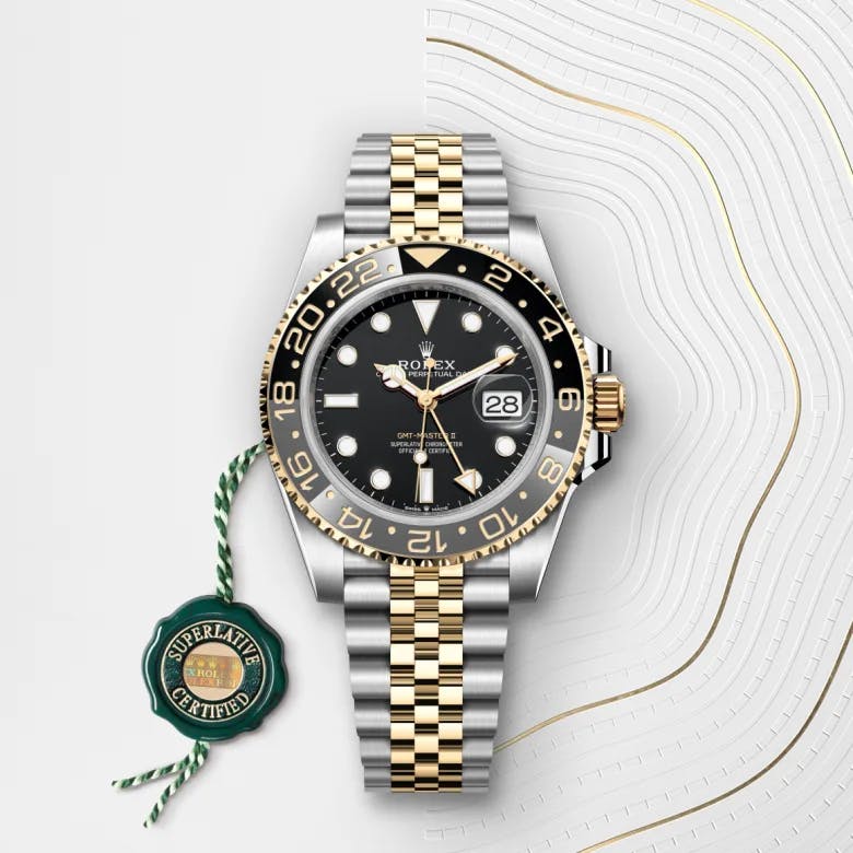 Rolex GMT-Master II Yellow Rolesor - combination of Oystersteel and yellow gold, M126713GRNR-0001