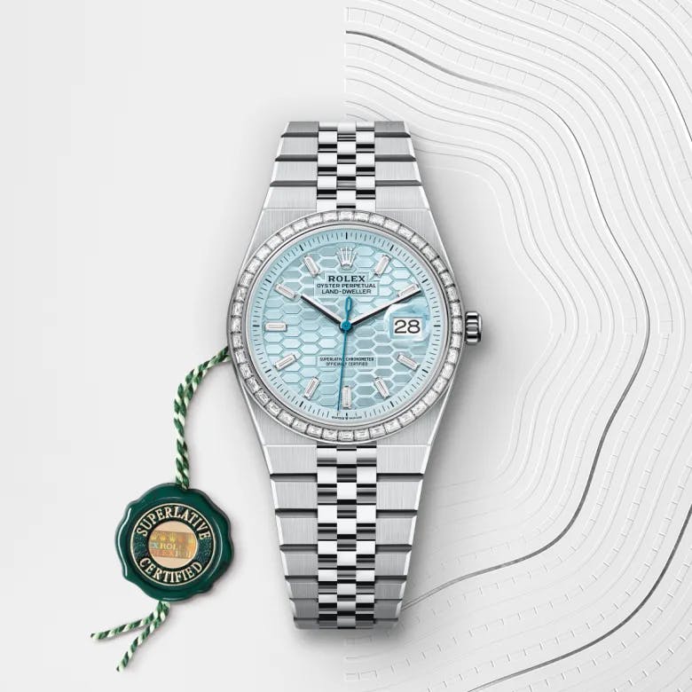 Rolex Land-Dweller 36 Platin, M127286TBR-0001