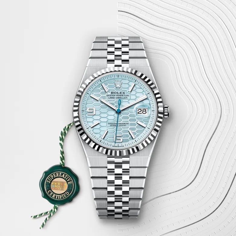 Rolex Land-Dweller 40 Platin, M127336-0001