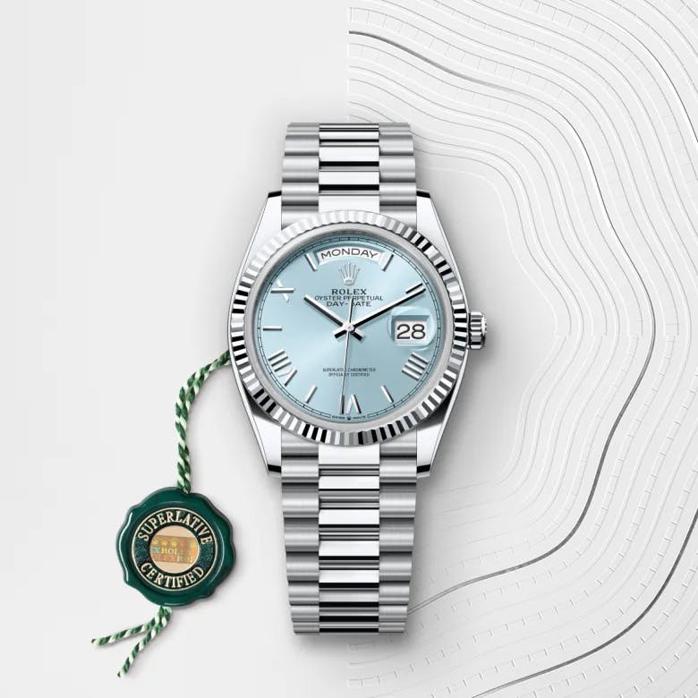 Rolex Day-Date 36 Platinum, M128236-0018
