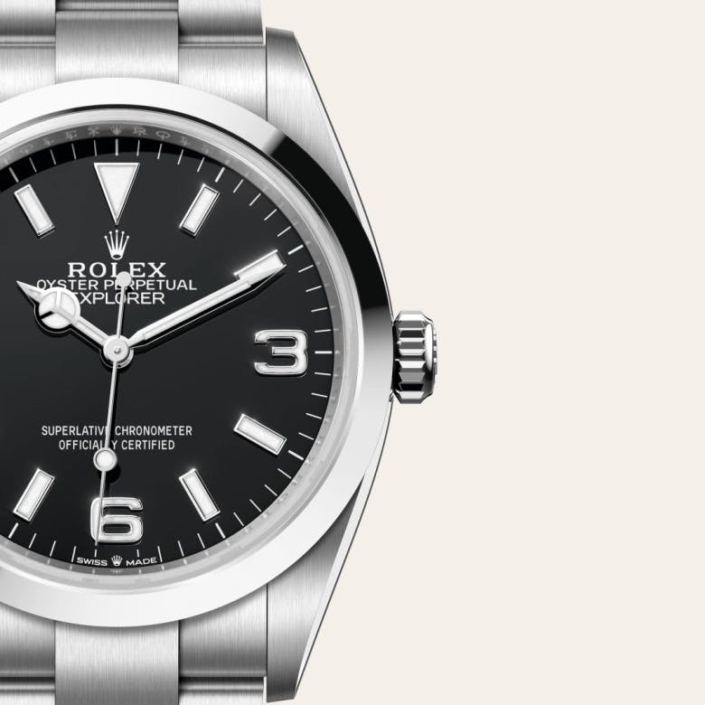 Rolex Explorer 36 Edelstahl Oystersteel, M124270-0001