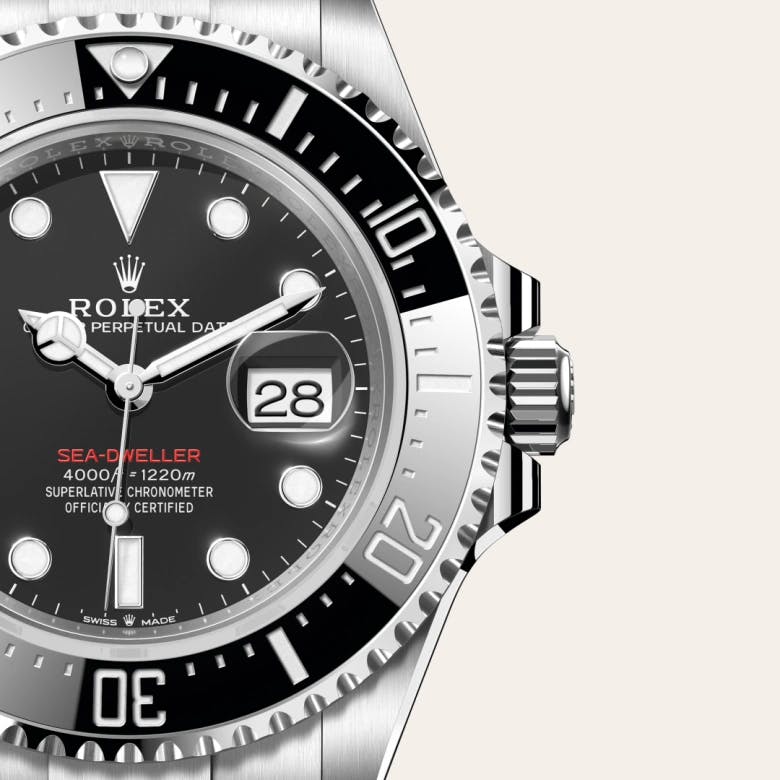 Rolex Sea-Dweller Edelstahl Oystersteel, M126600-0002