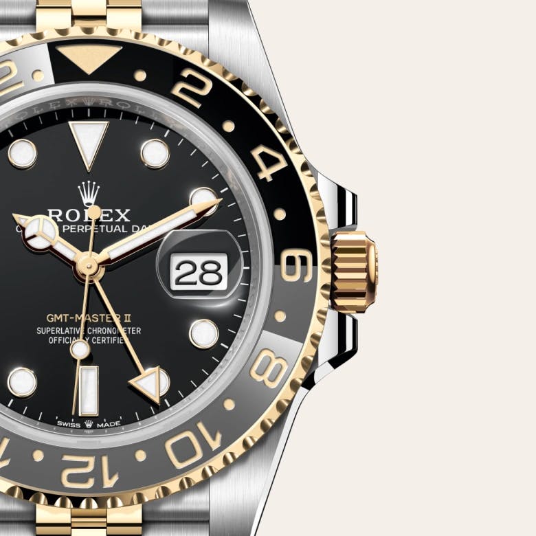 Rolex GMT-Master II Yellow Rolesor - combination of Oystersteel and yellow gold, M126713GRNR-0001