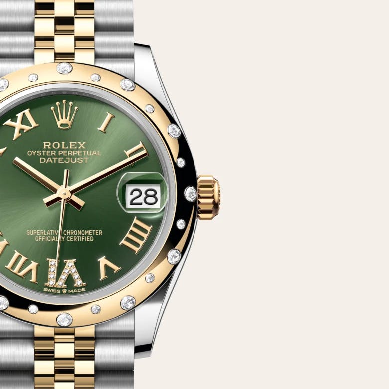 Rolex Datejust 31 Yellow Rolesor - combination of Oystersteel and yellow gold, M278343RBR-0016