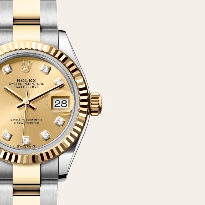 Rolex Lady-Datejust Yellow Rolesor - combination of Oystersteel and yellow gold, M279173-0012