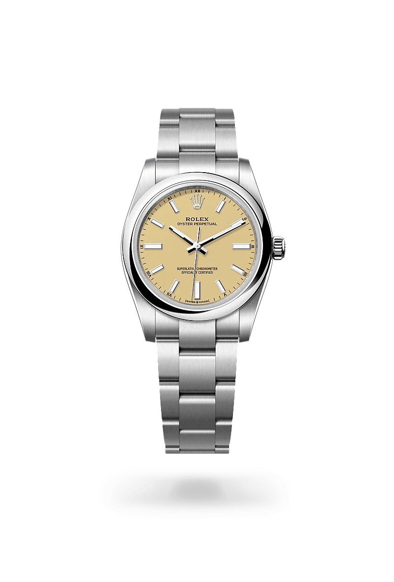 Rolex Oyster Perpetual 34 in Oystersteel, M124200-0007 | Schullin&nbsp;Wien