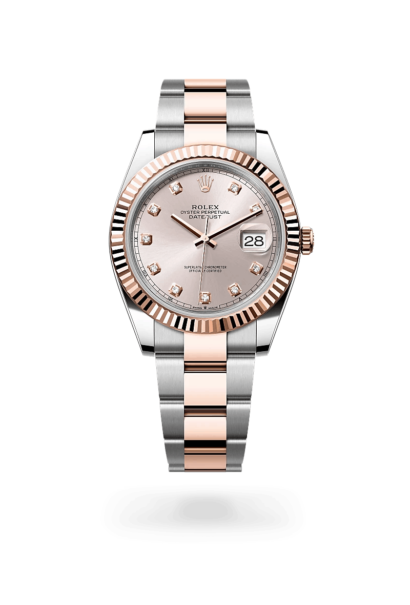 Rolex Datejust 41 in Everose Rolesor - combination of Oystersteel and Everose gold, M126331-0007 | Schullin&nbsp;Wien