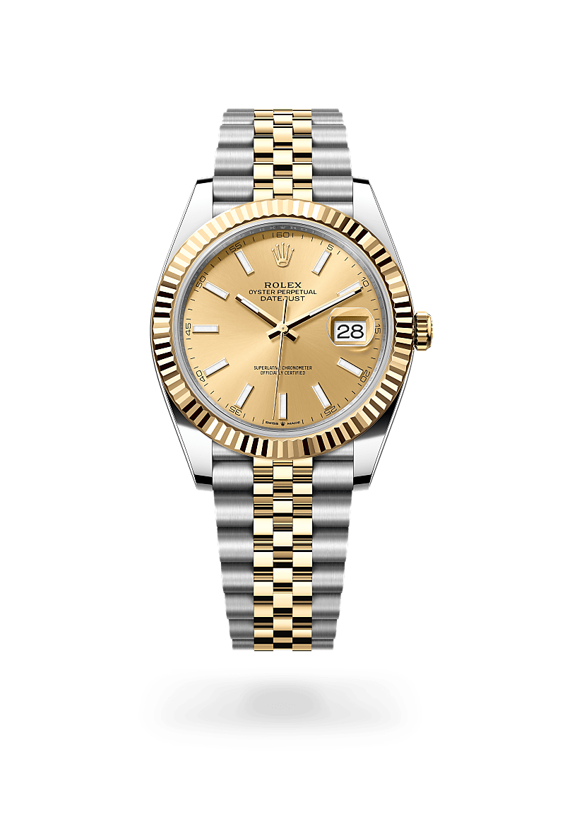 Rolex Datejust 41 Yellow Rolesor - combination of Oystersteel and yellow gold, M126333-0010