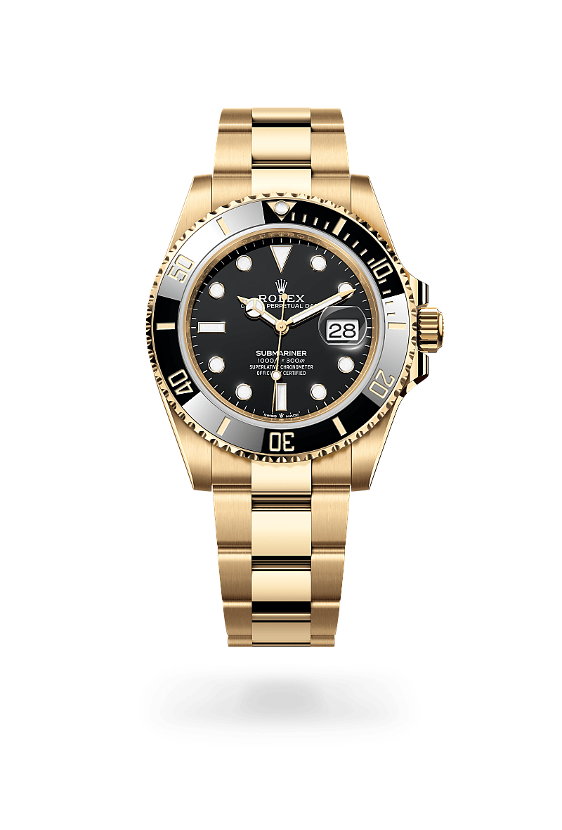 Rolex Submariner Date 18 Karat Gelbgold, M126618LN-0002