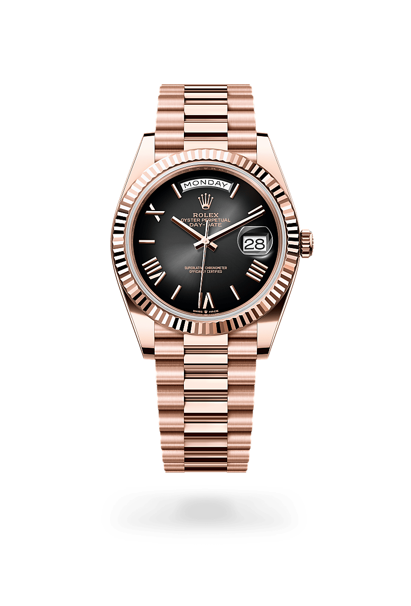 Rolex Day-Date 40 18 Karat Everose-Gold, M228235-0055