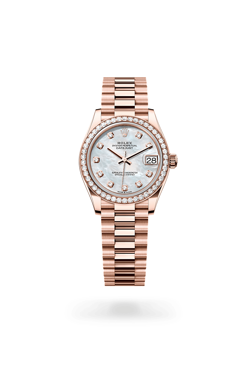 Rolex Datejust 31 18 ct Everose gold, M278285RBR-0005