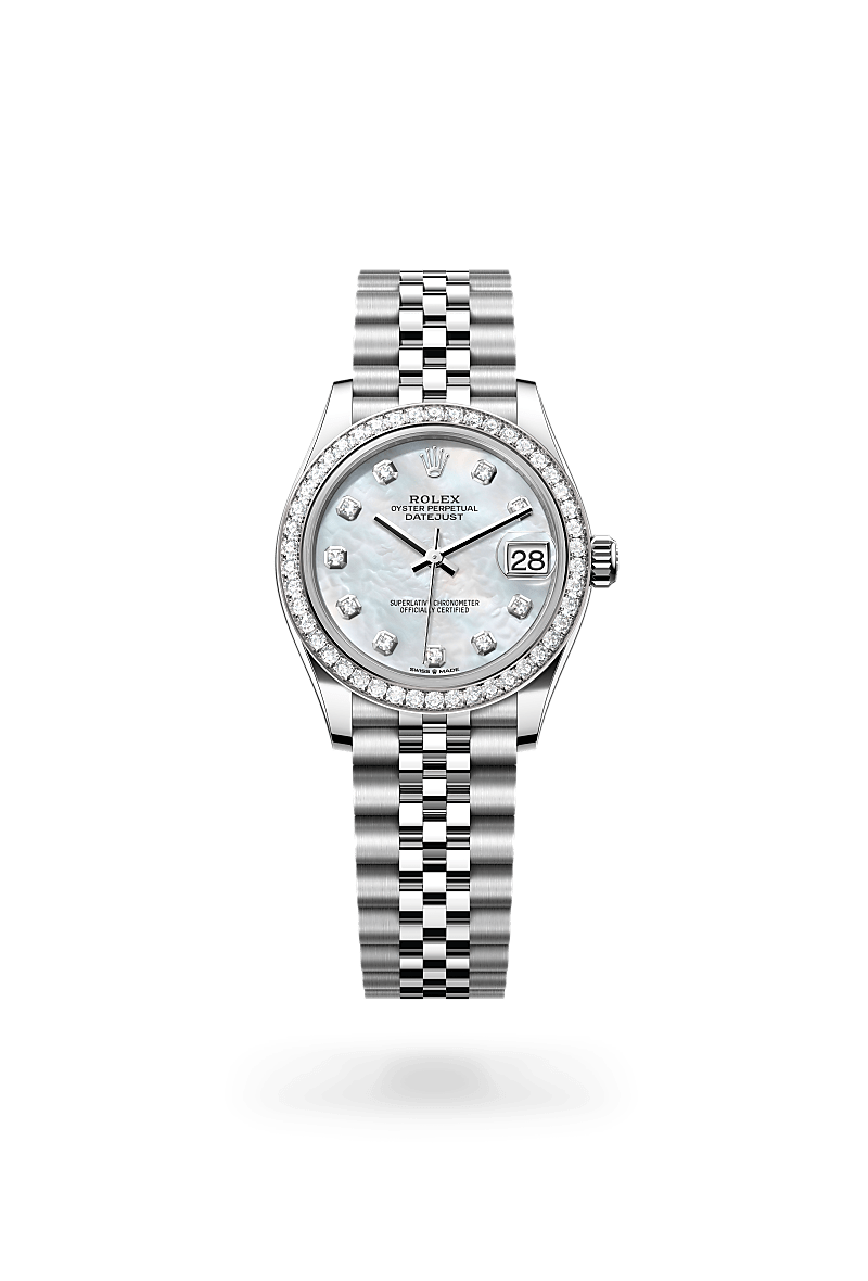 Rolex Datejust 31 White Rolesor - combination of Oystersteel and white gold, M278384RBR-0008