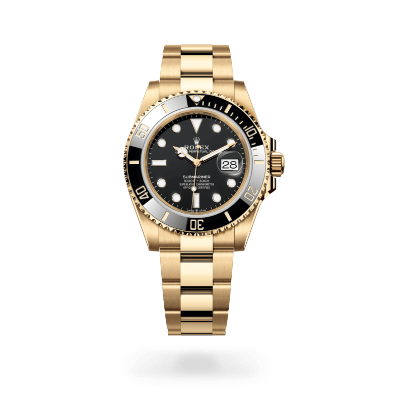 Rolex Submariner Date 18 Karat Gelbgold, M126618LN-0002