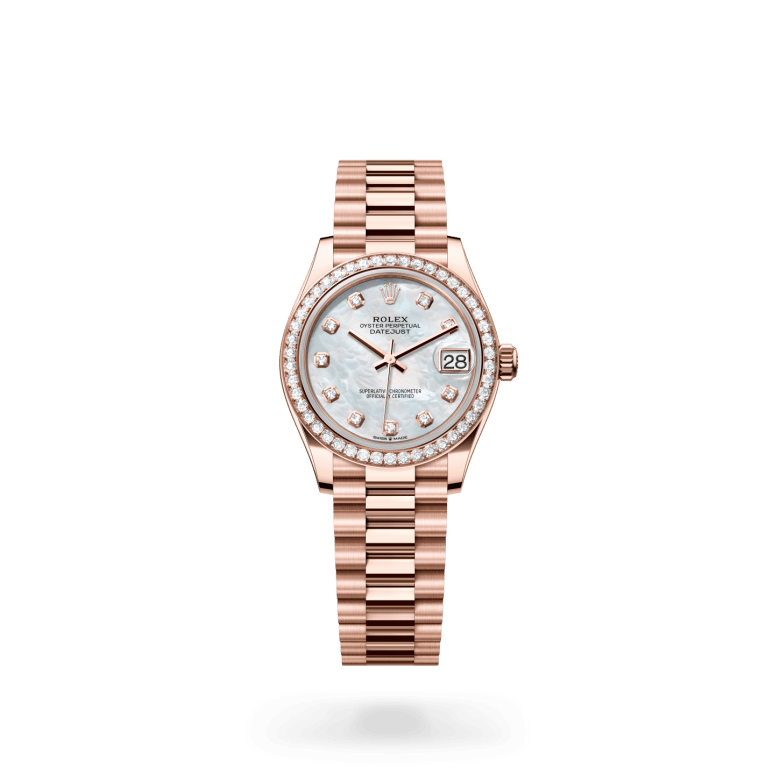 Rolex Datejust 31 18 ct Everose gold, M278285RBR-0005