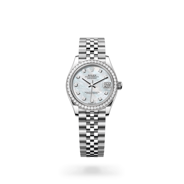 Rolex Datejust 31 White Rolesor - combination of Oystersteel and white gold, M278384RBR-0008