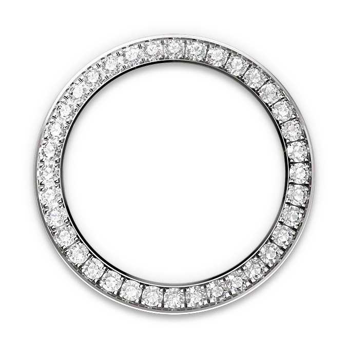 Diamantbesetzte Lünette