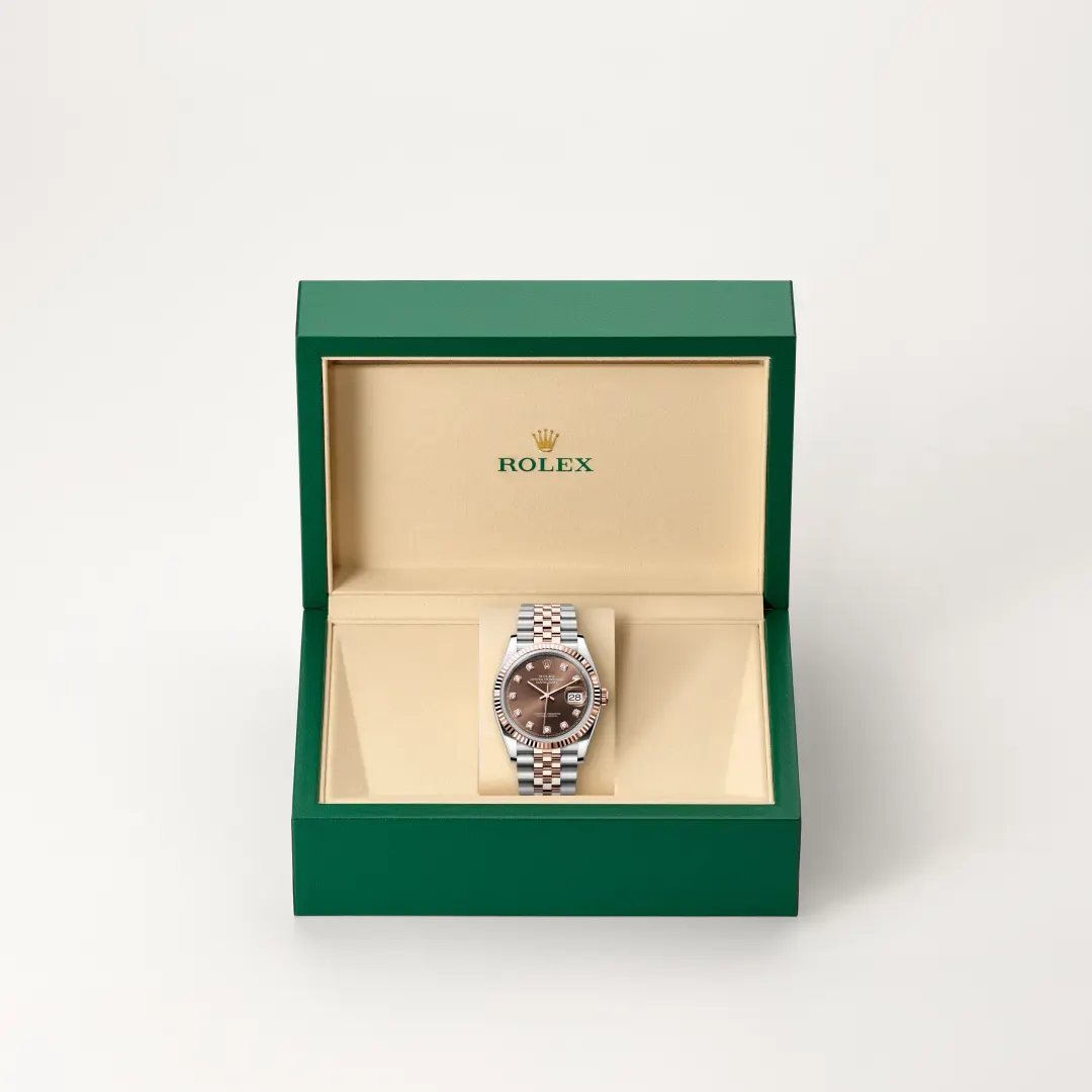 Rolex Datejust 36 Everose Rolesor - combination of Oystersteel and Everose gold, M126231-0053