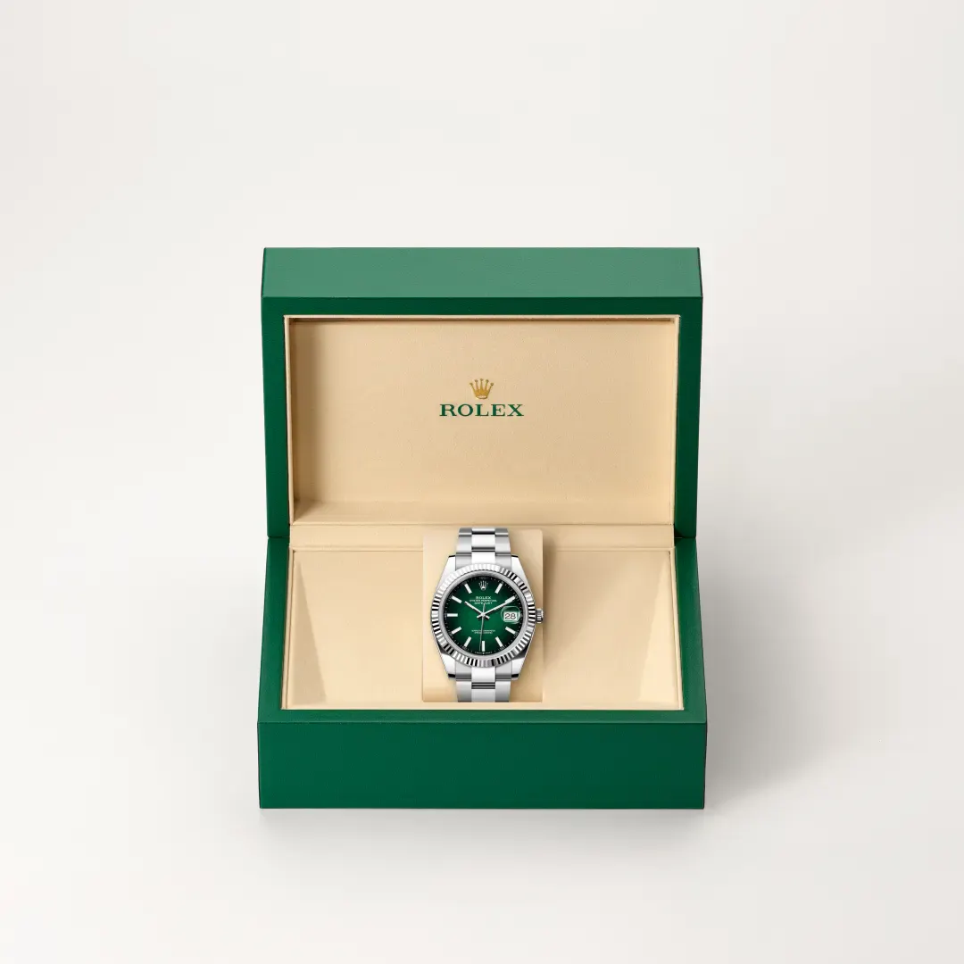 Rolex Datejust 41 White Rolesor - combination of Oystersteel and white gold, M126334-0033