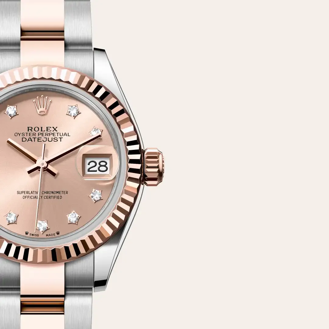 Rolex Lady-Datejust Everose Rolesor - combination of Oystersteel and Everose gold, M279171-0028