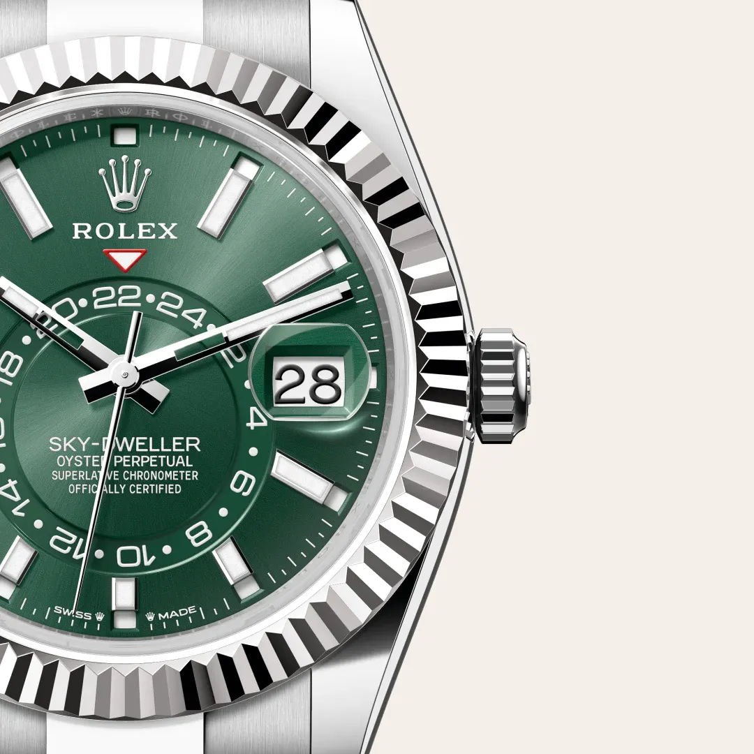 Rolex Sky-Dweller White Rolesor - combination of Oystersteel and white gold, M336934-0001