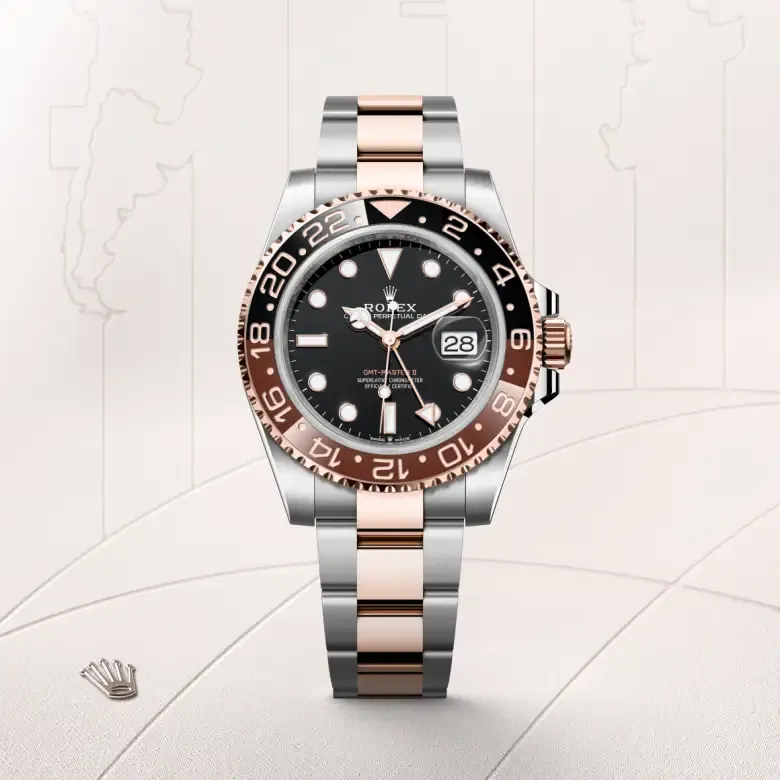 Rolex GMT-Master II Rolesor Everose (Kombination aus Edelstahl Oystersteel und Everose-Gold), M126711CHNR-0002