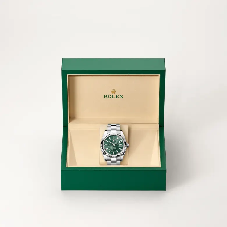 Rolex Sky-Dweller White Rolesor - combination of Oystersteel and white gold, M336934-0001