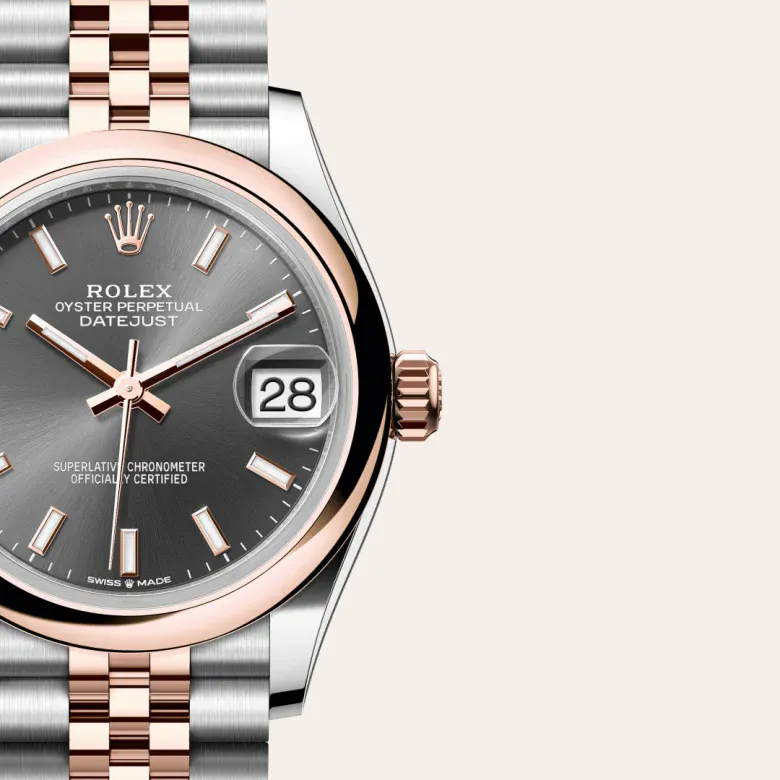 Rolex Datejust 31 Rolesor Everose (Kombination aus Edelstahl Oystersteel und Everose-Gold), M278241-0018
